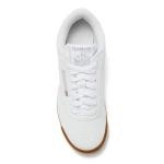 Reebok Princess Sneakers for Women, Comfortable Walking or Tennis Womens Shoes, White/Gum, 8