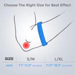 FREETOO Tennis Elbow Brace for Men Women for Tendonitis, Tennis Elbow Strap with Gel Pad, Golfers Elbow Brace for Men for Tennis & Golfers Elbow,Lateral Medial Epicondylitis. Fits Forearm 7.1''-11''