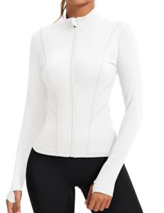 Rapbin Long Sleeve Active Tops for Women Yoga Running Athletic Shirts Quick Dry Hiking Tennis Golf Clothes Workout Crop Top