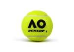 Dunlop Sports Australian Open AO Extra Duty Tennis Balls - Case of 24 cans (72 Balls)