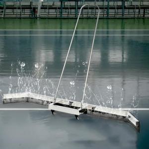 AIWFL Sport Tennis Court Squeegee Professional Squeegees Floor Water Remover Squeegee Broom(Stainless Steel, Silver)