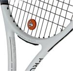 Dunlop Sports Pro 265 Pre-Strung Tennis Racket, 1/4 Grip, White/Black