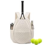 Sucipi Tennis Bags for Women, Lightweight Quilted Tennis Racket Bag, Large Capacity Tennis Backpack for Tennis Racquet, Pickleball Paddles, Badminton