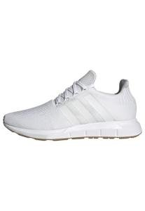 adidas Men's Swift Run Sneaker, White/White/Core Black, 10
