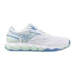 Mizuno Wave Enforce Tour 2 AC Women's Tennis Shoe, All Court Shoe, White-Frontier Blue, US Womens 8.5