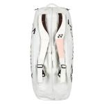 Yonex Pro Racquet Bag 6, Multi-Compartment 6-Racket Tennis Gear Travel Pack, Backpack Carry Straps/Grab Handle, Sand Beige