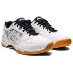ASICS Men's Gel-RENMA Indoor Shoe, 10.5, White/Black
