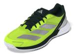 Adidas Men's Defiant Speed 2 Tennis, Lucid Lemon/Silver Metallic/Aurora Ivy, 11