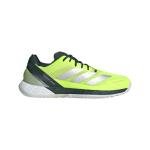 Adidas Men's Defiant Speed 2 Tennis, Lucid Lemon/Silver Metallic/Aurora Ivy, 11