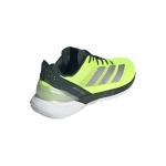Adidas Men's Defiant Speed 2 Tennis, Lucid Lemon/Silver Metallic/Aurora Ivy, 11