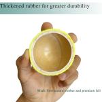 HPWFHPLF Tennis Balls, 12 Pack Advanced Training & Practice Tennis Balls for Beginners, Pet Dogs Playing Balls, Includes Mesh Carry Bag (Pink)