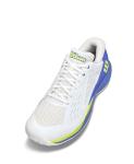 Wilson Rush Pro Ace Men's Tennis Shoe - White/Amparo Blue/Safety Yellow, Size 10.5 US