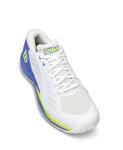 Wilson Rush Pro Ace Men's Tennis Shoe - White/Amparo Blue/Safety Yellow, Size 10.5 US