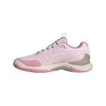 Adidas Women's Avacourt 2 Em Tennis, White/Champagne Metallic/Lucid Pink, 9