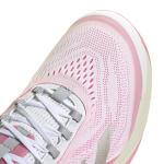 Adidas Women's Avacourt 2 Em Tennis, White/Champagne Metallic/Lucid Pink, 9