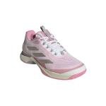 Adidas Women's Avacourt 2 Em Tennis, White/Champagne Metallic/Lucid Pink, 9