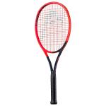 HEAD Auxetic Radical MP Tennis Racquet - Strung Mid Tension with Velocity 16 Guage - 4 1/4