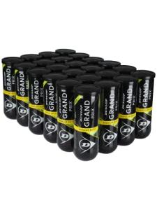 Dunlop Sports Grand Prix Regular Duty Tennis Balls - Case of 24 cans (72 Balls)
