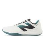 New Balance Men's 796 V4 Hard Court Tennis Shoe, Sea Salt/New Spruce/Black Cement, 15 W