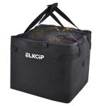 ELKCIP Portable Tennis Balls Hopper Bag, Replacement Storage Bag with Side Pockets, Lightweight Teaching Cart Bag for Pickleball, Baseball Ball, Table Tennis, Frame Not Included