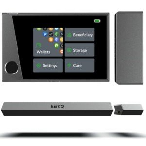 Keevo Model 1 Cold Wallet for Bitcoin & Crypto