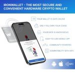 Wooden Crypto Wallet Set for Secure Bitcoin Storage