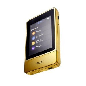 SecuX Neo Gold - Secure Crypto Wallet with Touchscreen