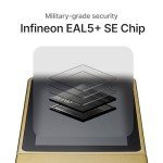 SecuX Neo Gold - Secure Crypto Wallet with Touchscreen