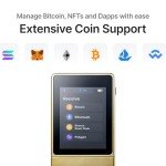SecuX Neo Gold - Secure Crypto Wallet with Touchscreen