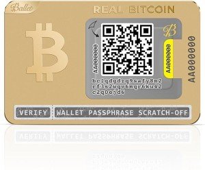 Ballet Gold Edition Bitcoin Cold Storage Wallet 3-Pack