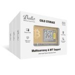 Ballet Gold Edition Bitcoin Cold Storage Wallet 3-Pack