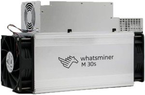 MicroBT Whatsminer M30S 86TH/S Bitcoin Miner