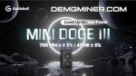 Goldshell Mini Doge 3 ASIC Miner for Doge & LTC