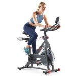 Sunny Health & Fitness Smart Pro Indoor Cycling Exercise Bike, Felt Resistance and Belt Drive with Bluetooth Connectivity and SunnyFit® App - SF-B901SMART
