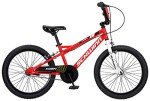 Schwinn Koen & Elm BMX Style Kids Bike in 20-Inch Wheels, With Number Plate, Chain Guard & Kickstand, For Boys & Girls Age 7-13 Year Old, No Training Wheels, Red