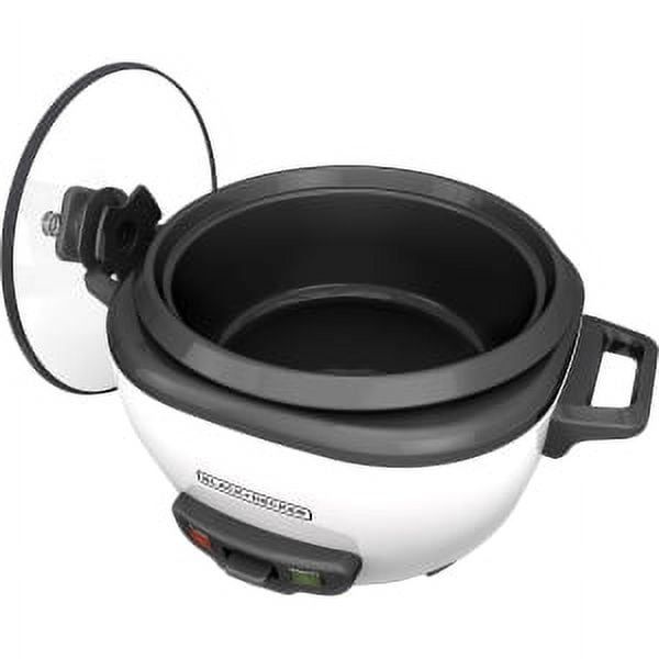 BLACK+DECKER Electric Rice Cooker with Keep-Warm Function