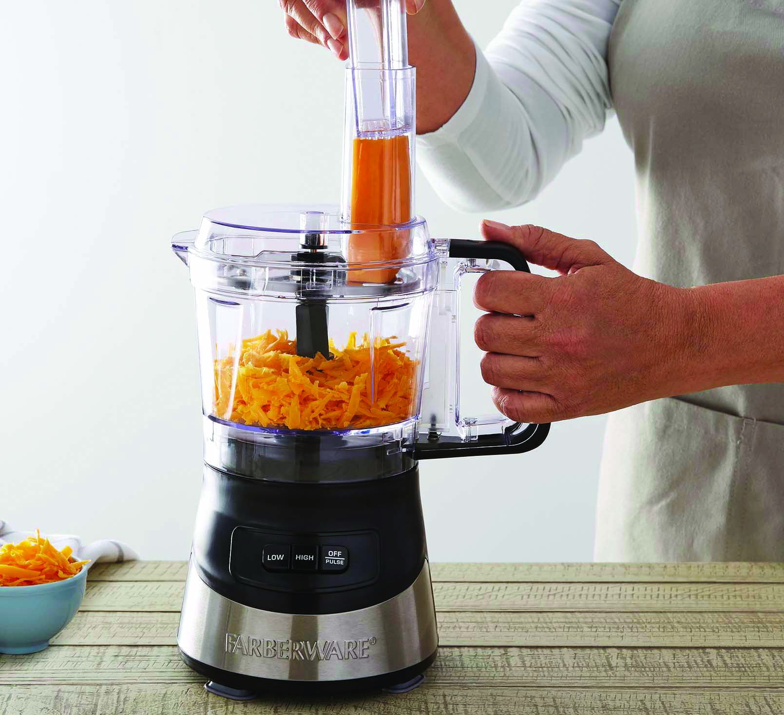 Farberware 4 Cup Food Processor with Stainless Steel Blade