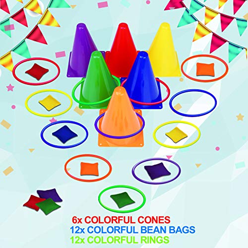 31-Piece Carnival Outdoor Games Set for Kids
