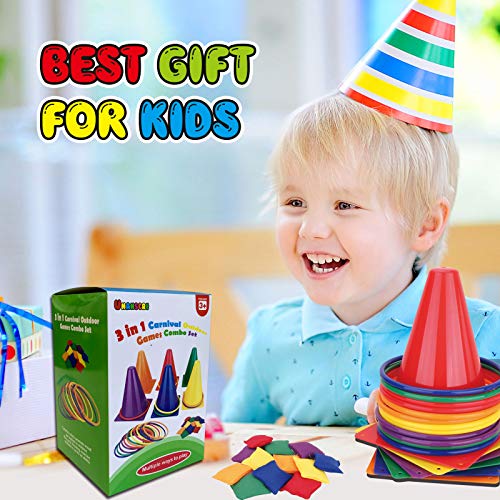 31-Piece Carnival Outdoor Games Set for Kids