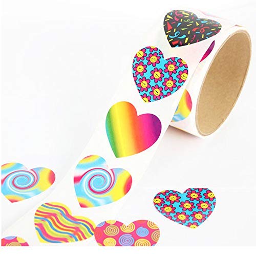 500 Kids Party Supplies Stickers in 5 Rolls