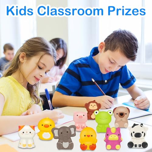 24PCS Animal Squishy Toys for Kids Party Favors