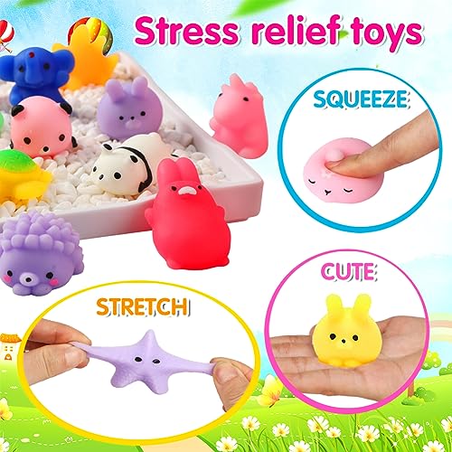 80 Pcs Kawaii Squishy Toy Party Favors