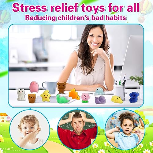 80 Pcs Kawaii Squishy Toy Party Favors