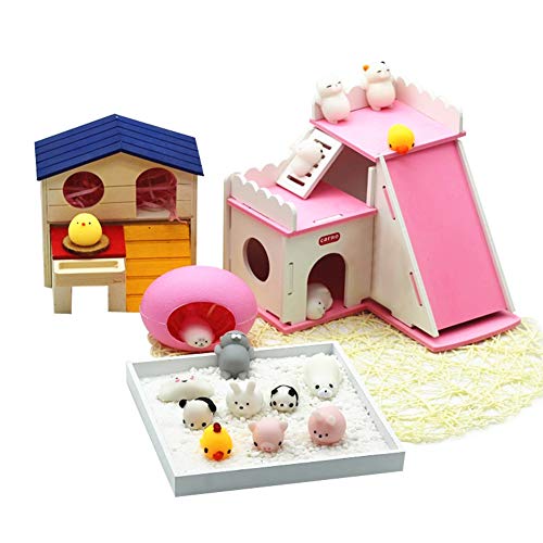 24pc Easter Party Favors: Mini Kawaii Squishies Stress Reliever