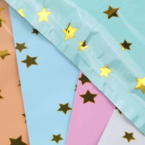 25 Party Favors Candy Bags with Star Pattern