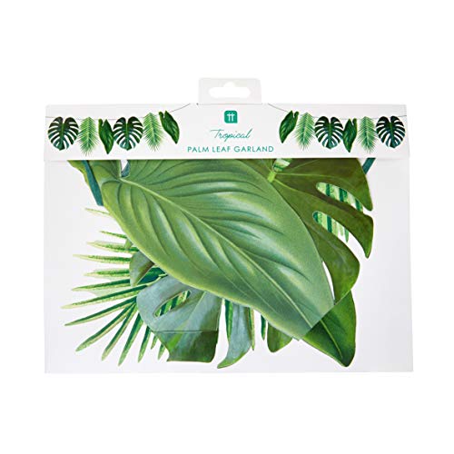 Tropical Palm Leaf Garland Party Decor, 2.6M, 8.5 FT