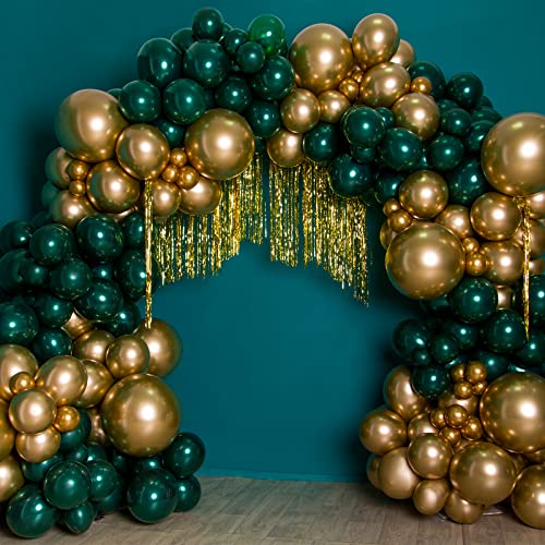 129pcs Metallic Gold Balloons Kit for Events