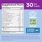 SmartyPants Toddler Multivitamin Gummies: Omega 3 Fish Oil (EPA/DHA), Vitamin D3, C, Vitamin B12, B6, A, K & Zinc, Biotin, Beta Carotene, Gluten Free, Three Fruit Flavors, 90 Count (30 Day Supply)