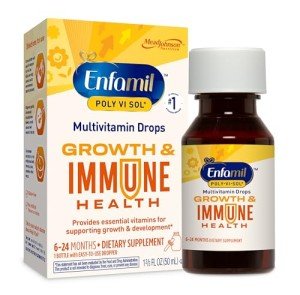 Enfamil Poly-Vi-Sol Liquid Multivitamin Drops, Supports Growth & Immune Health*, 50mL Bottle​
