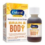 Enfamil Poly-Vi-Sol with Iron Liquid Multivitamin Drops, Supports Growth & Development*, 50mL Bottle​